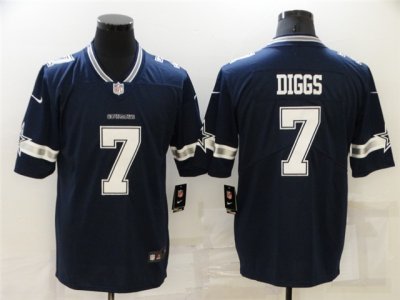 Dallas Cowboys #7 Trevon Diggs Blue Vapor Limited Jersey