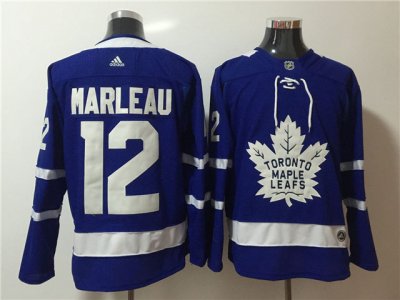 Toronto Maple Leafs #12 Patrick Marleau Blue Jersey