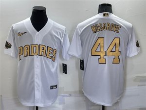 San Diego Padres #44 Joe Musgrove White 2022 MLB All-Star Game Cool Base Jersey