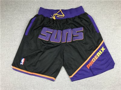 Phoenix Suns Just Don Suns Black Basketball Shorts