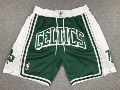 Boston Celtics Just Don Celtics Green City Edition Basketball Shorts