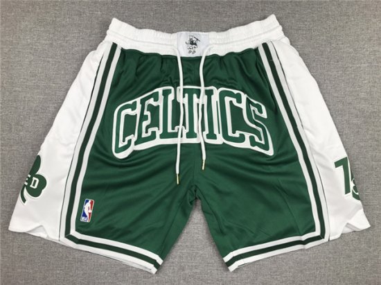 Boston Celtics Just Don Celtics Green City Edition Basketball Shorts