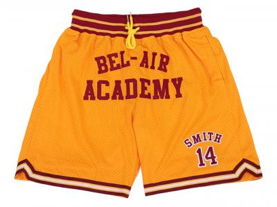 The Fresh Prince of Bel-Air #14 Will Smith Bel-Air Academy Basketball Shorts