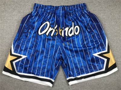 Orlando Magic Year Of the Tiger Orlando Blue Basketball Shorts