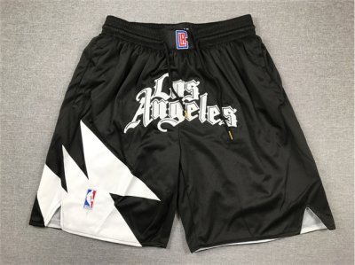 Los Angeles Clippers Black Statement Edition Basketball Shorts