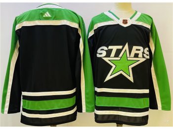 Dallas Stars Blank Black 2022/23 Reverse Retro Jersey