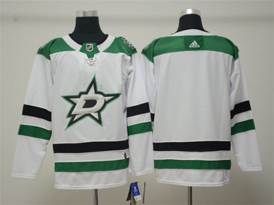 Dallas Stars Blank White Team Jersey