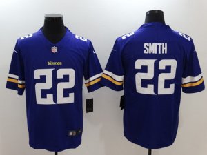 Minnesota Vikings #22 Harrison Smith Purple Vapor Limited Jersey