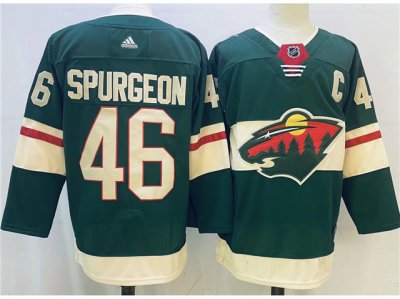 Minnesota Wild #46 Jared Spurgeon Green Jersey