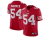 Youth San Francisco 49ers #54 Fred Warner 2022 Red Vapor Limited Jersey