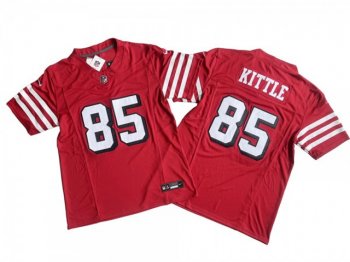 San Francisco 49ers #85 George Kittle Red Alternate Vapor F.U.S.E. Limited Jersey