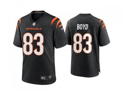 Cincinnati Bengals #83 Tyler Boyd Black Vapor Limited Jersey