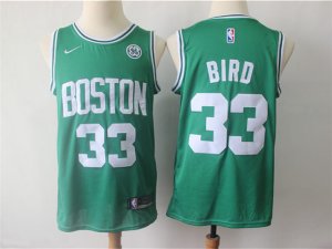 Boston Celtics #33 Larry Bird Green Swingman Jersey