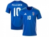 National Italy #11 RASPADORI Home Blue 2024/25 Soccer Jersey