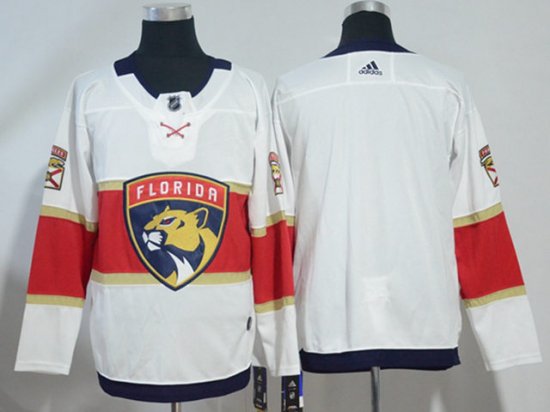 Florida Panthers Blank White Team Jersey