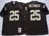 Oakland Raiders #25 Fred Biletnikoff Throwback Black Jersey