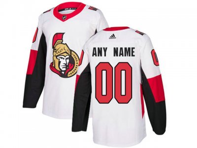 Ottawa Senators Custom #00 Red Away Jersey