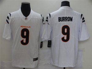 Cincinnati Bengals #9 Joe Burrow White Vapor Limited Jersey