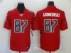 Tampa Bay Buccaneers #87 Rob Gronkowski Red Color Rush Limited Jersey