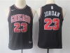 Youth Chicago Bulls #23 Michael Jordan Black Swingman Jersey