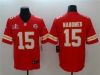 Kansas City Chiefs #15 Patrick Mahomes Red Super Bowl LVIII Limited Jersey