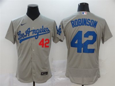 Los Angeles Dodgers #42 Jackie Robinson Gary 2020 Flex Base Jersey