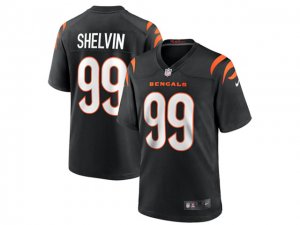 Cincinnati Bengals #99 Tyler Shelvin Black Vapor Limited Jersey