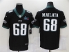 Philadelphia Eagles #68 Jordan Mailata Black Super Bowl LVII Limited Jersey