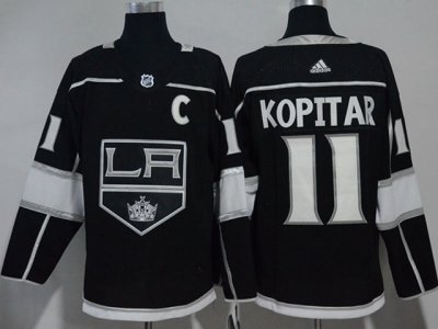 Los Angeles Kings #11 Anze Kopitar Home Black Jersey