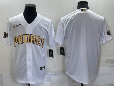 San Diego Padres Blank White 2022 MLB All-Star Game Cool Base Jersey