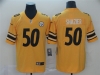 Pittsburgh Steelers #50 Ryan Shazier Gold Inverted Limited Jersey