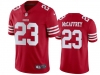 Youth San Francisco 49ers #23 Christian McCaffrey 2022 Red Vapor Limited Jersey