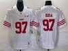 San Francisco 49ers #97 Nick Bosa White Super Bowl LVIII F.U.S.E. Limited Jersey