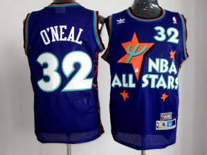 1995 NBA All-Star Game Eastern Conference #32 Shaquille O'Neal Purple Hardwood Classic Jersey