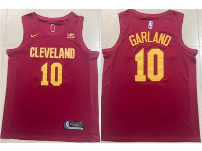 Cleveland Cavaliers #10 Darius Garland 2022-23 Wine Swingman Jersey