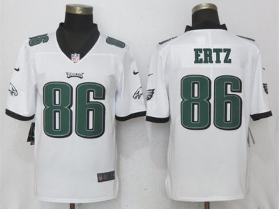 Philadelphia Eagles #86 Zach Ertz White Vapor Limited Jersey