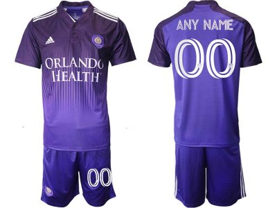 Club Orlando City SC Custom #00 Home Purple 2021/22 Soccer Jersey