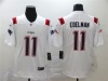 New England Patriots #11 Julian Edelman White Vapor Limited Jersey