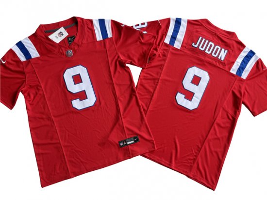 New England Patriots #9 Matthew Judon Red Vapor F.U.S.E. Limited Jersey