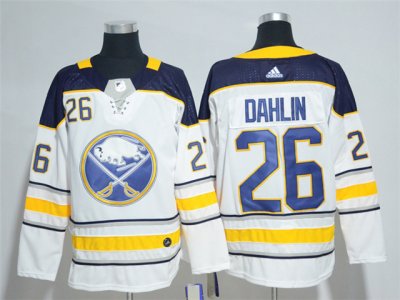 Buffalo Sabres #26 Rasmus Dahlin White Jersey