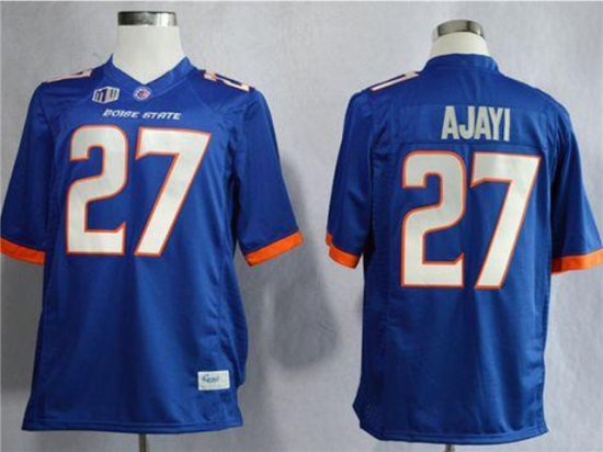 NCAA Boise State Broncos #27 Jay Ajayi Blue College Football Jersey