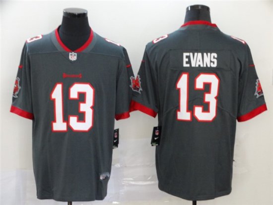 Tampa Bay Buccaneers #13 Mike Evans Gray Vapor Limited Jersey