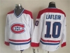 Montreal Canadiens #10 Guy Lafleur CCM Vintage White Jersey