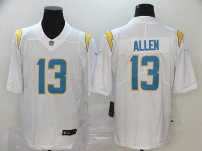 Los Angeles Chargers #13 Keenan Allen White Vapor Limited Jersey
