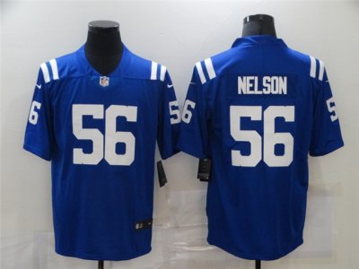 Indianapolis Colts #56 Quenton Nelson Blue Vapor Limited Jersey