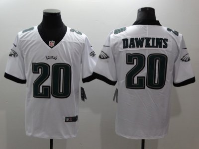 Philadelphia Eagles #20 Brian Dawkins White Vapor Limited Jersey