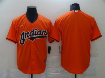 Cleveland Indians Blank Alternate Red Cool Base Team Jersey