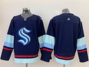 Seattle Kraken Blank Navy Team Jersey