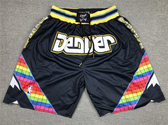 Denver Nuggets Just Don Denver Navy City Edition Basketball Shorts