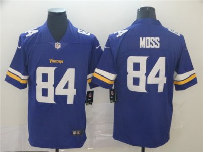 Minnesota Vikings #84 Randy Moss Purple Vapor Limited Jersey